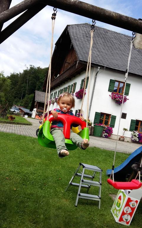 Vila Weinbachbauer - Urlaub Am Bauernhof Saint Wolfgang Exteriér fotografie